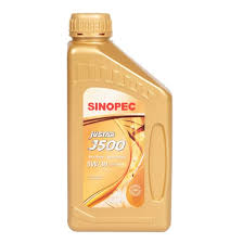 Sinopec J500 SN 5W-30 1Ltr X 3 Promo Pack