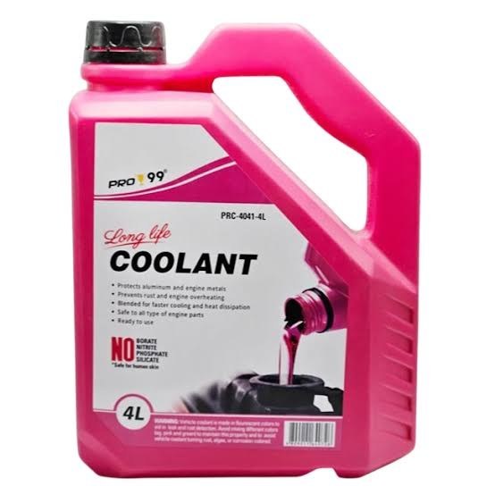 Premium Coolant Pink 4Ltr