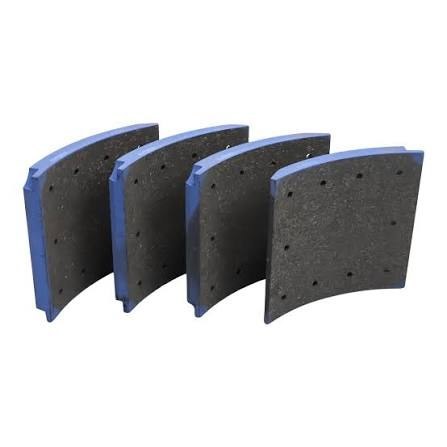 TATA 1615 Standard Front Brake Lining Set with Rivets